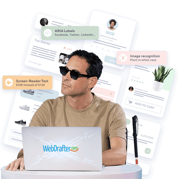 | WebDrafter.com Accessibility is important for your business and your community