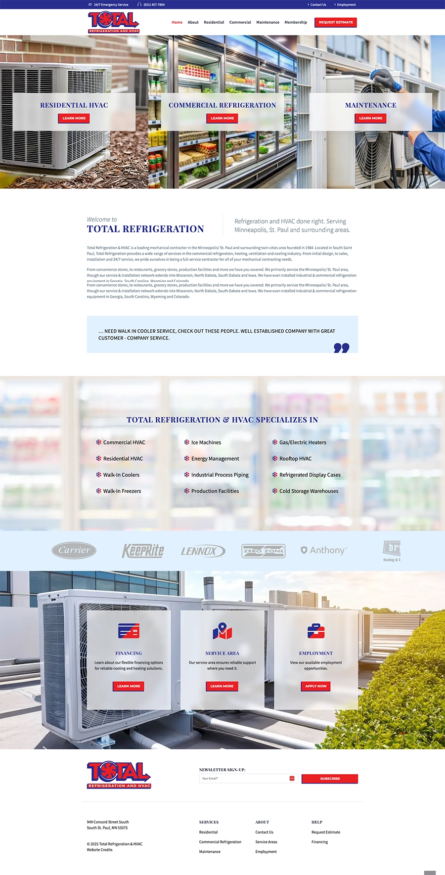 Total Refrigeration HVAC After the Upgrade