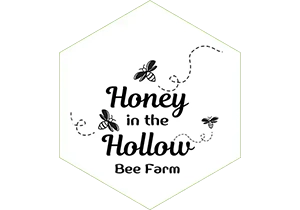 Honey in the Hollow Bee Farm logo